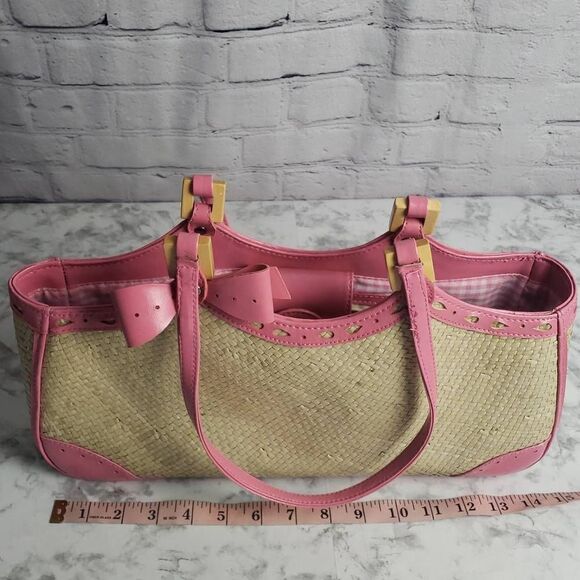 Pink Natural Fiber Bag - Picture 9 of 16